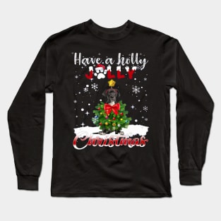 Great Dane Have A Holly Jolly Christmas Long Sleeve T-Shirt